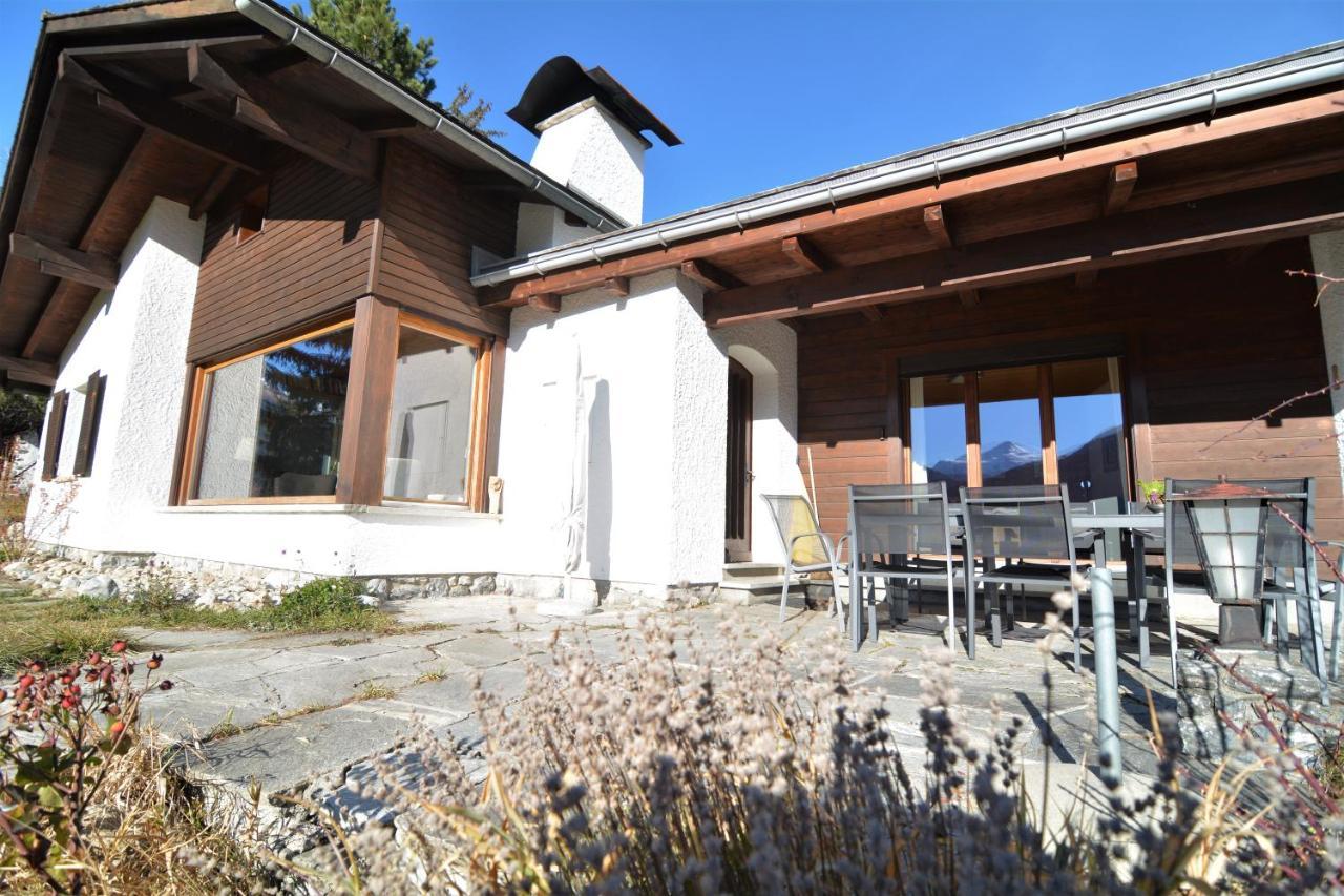 Haus Schwarz Villa Savognin Bagian luar foto